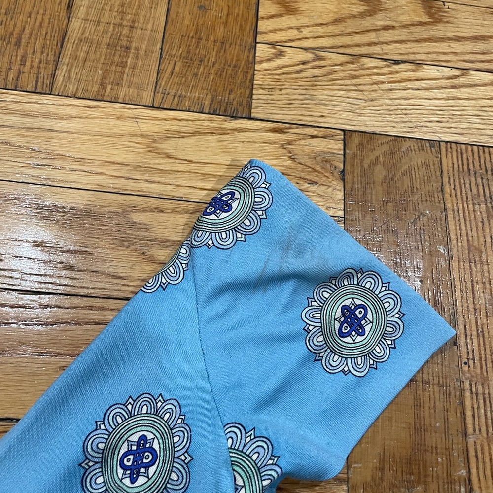 Vintage Emilio Pucci Baby Blue Print Dress - Picture 9 of 11